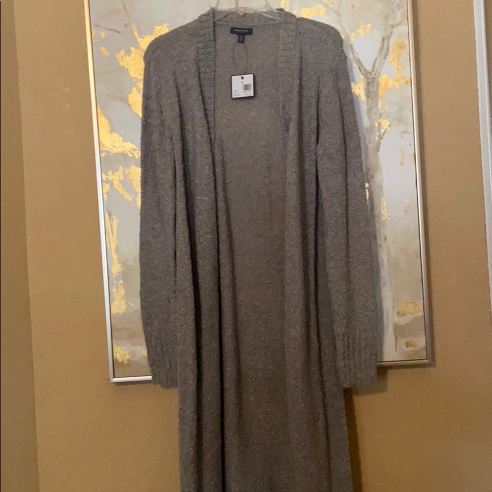 Madison Gray floor length light- weight sweater